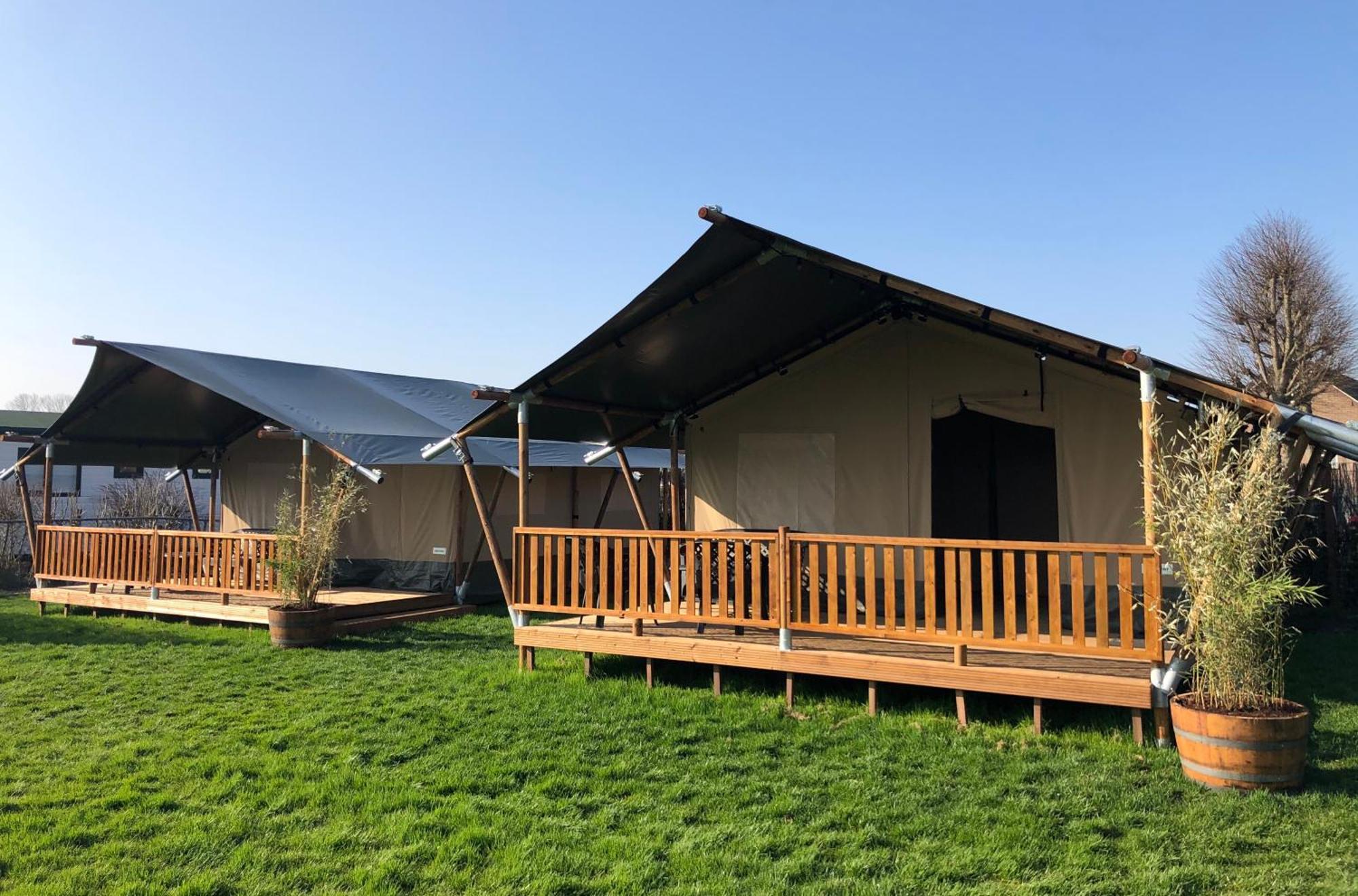 Glamping De Hof Van Eeden Warmond المظهر الخارجي الصورة