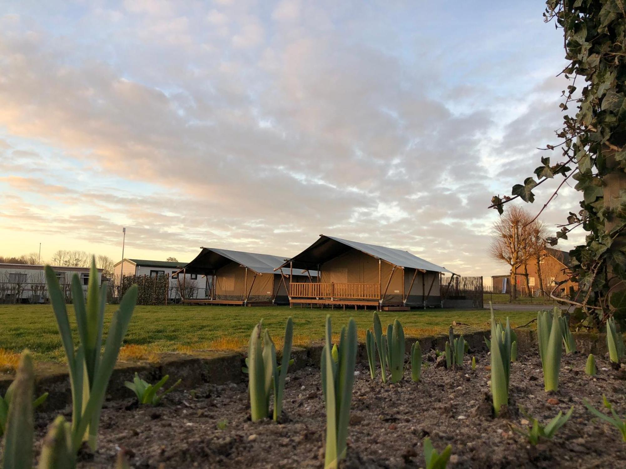 Glamping De Hof Van Eeden Warmond المظهر الخارجي الصورة